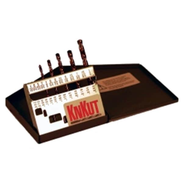 Isn 5 Piece Fractional Jobber Length Left Hand Drill Bit Set IS305521 - main